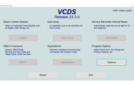 Новость 20.03.2023: Новейшая версия VCDS 23.3.0 готова к скачиванию!